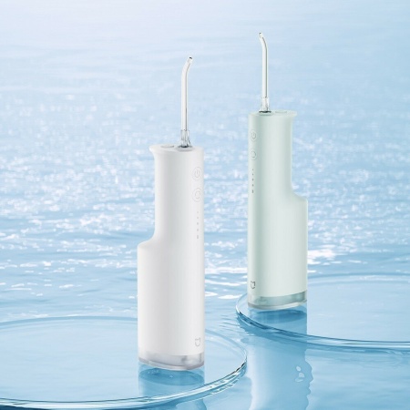 Ирригатор портативный Mijia Electric Teeth Flosser F300, зелёный